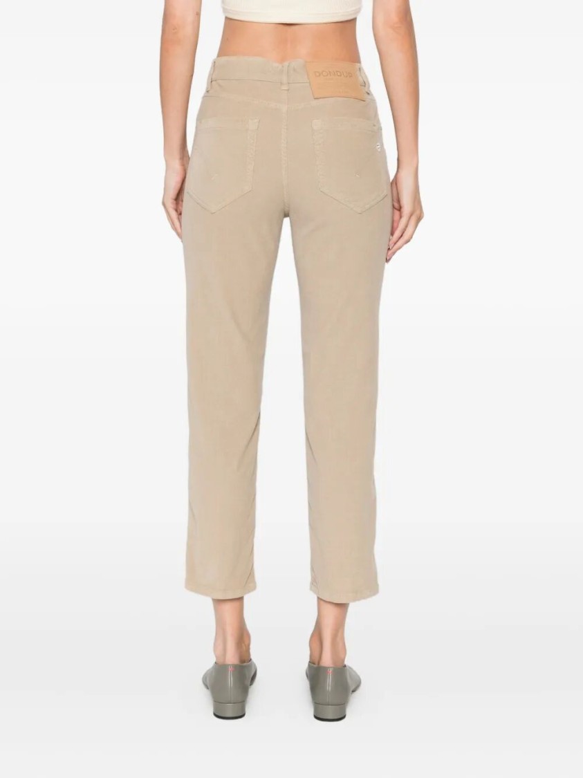Dondup Koons Bot Gioie 5-pocket Pants In Neutral