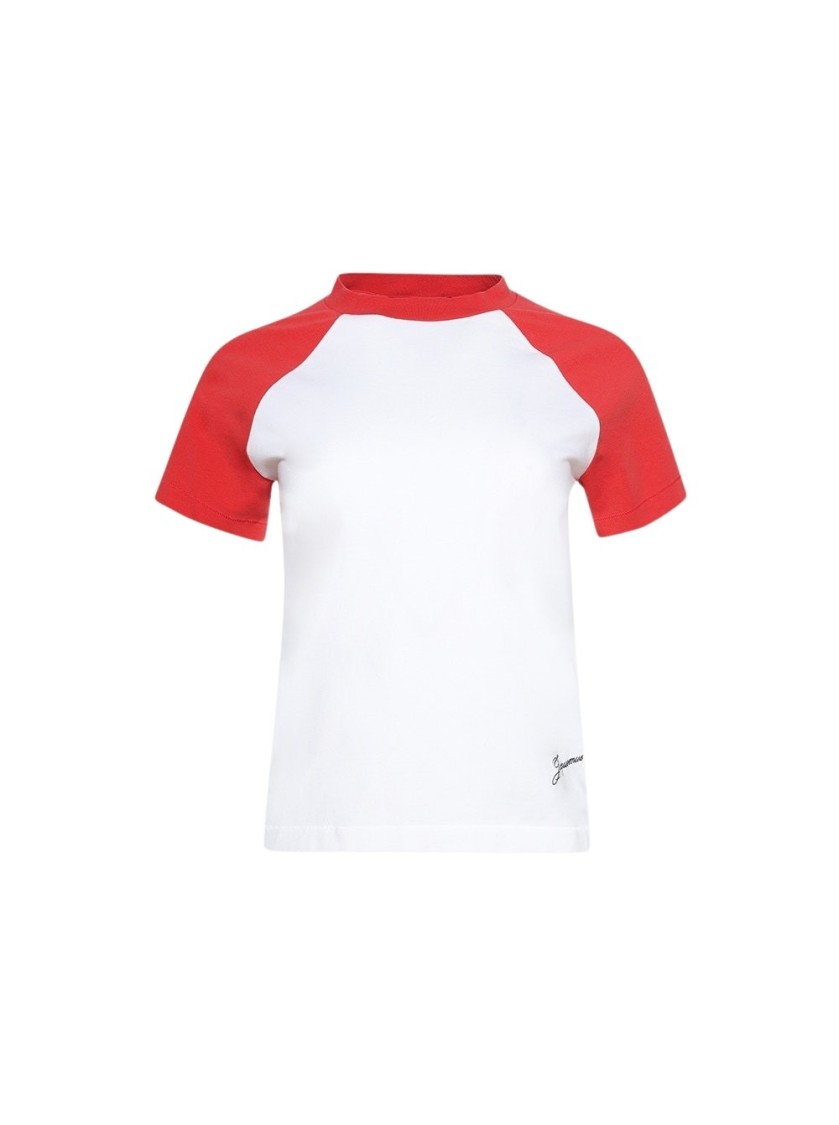 Jacquemus Le Mini T-shirt Baseball In White