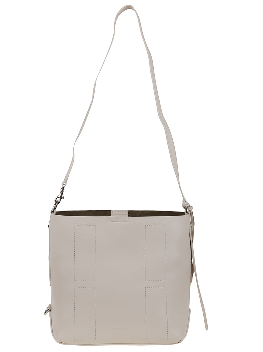 Hogan Elegant Bucket Bag With Removable Pouch