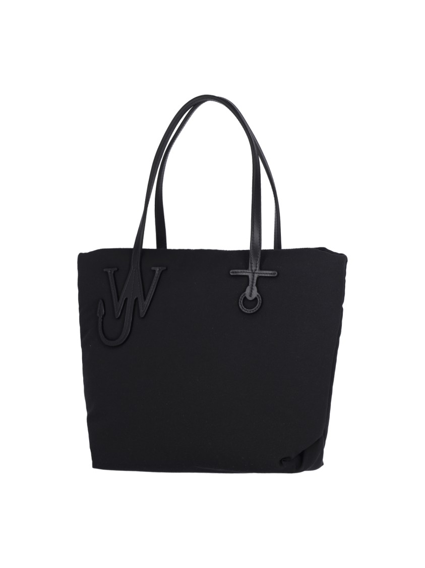 Jw Anderson Puffy Anchor Shopping Bag With Top Handles
