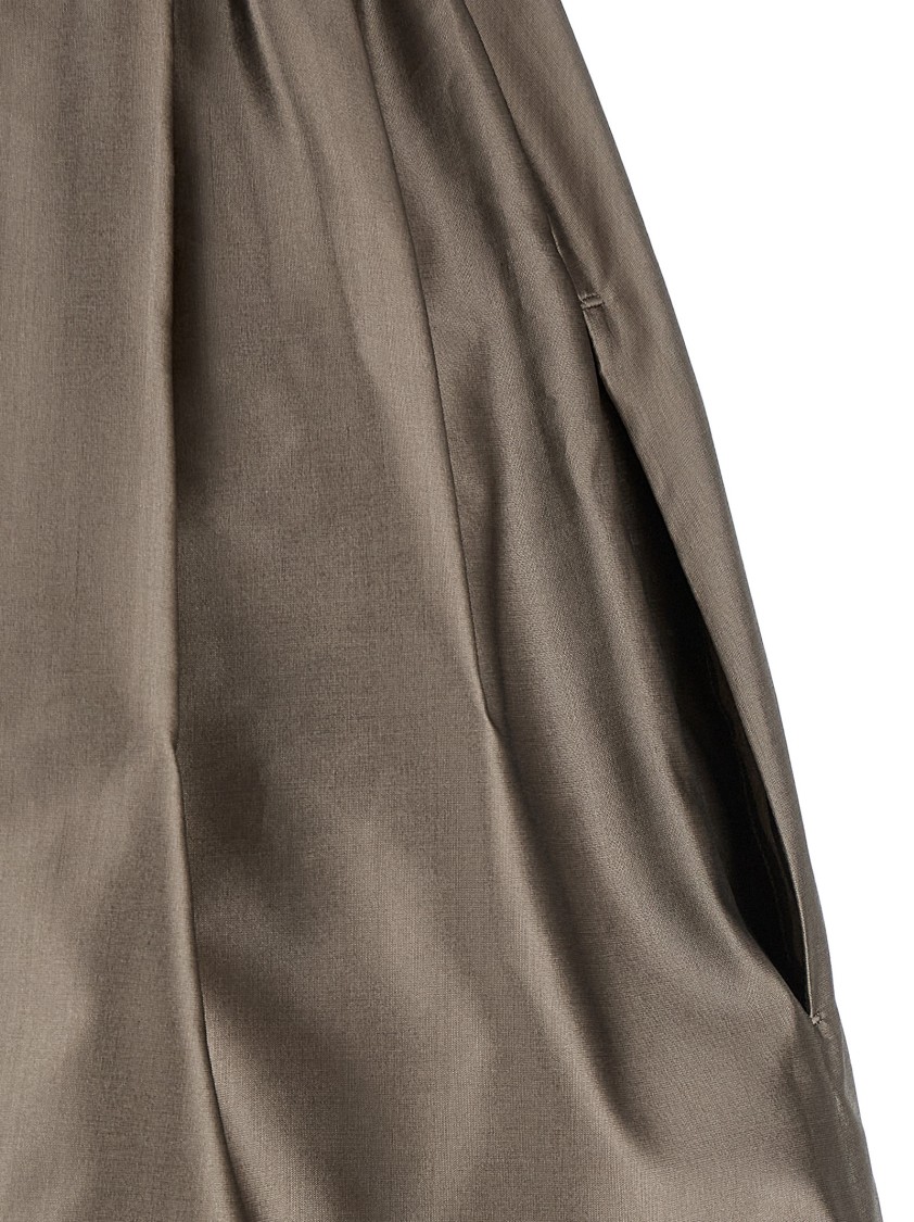 Max Mara 'viola' Dress In Gray