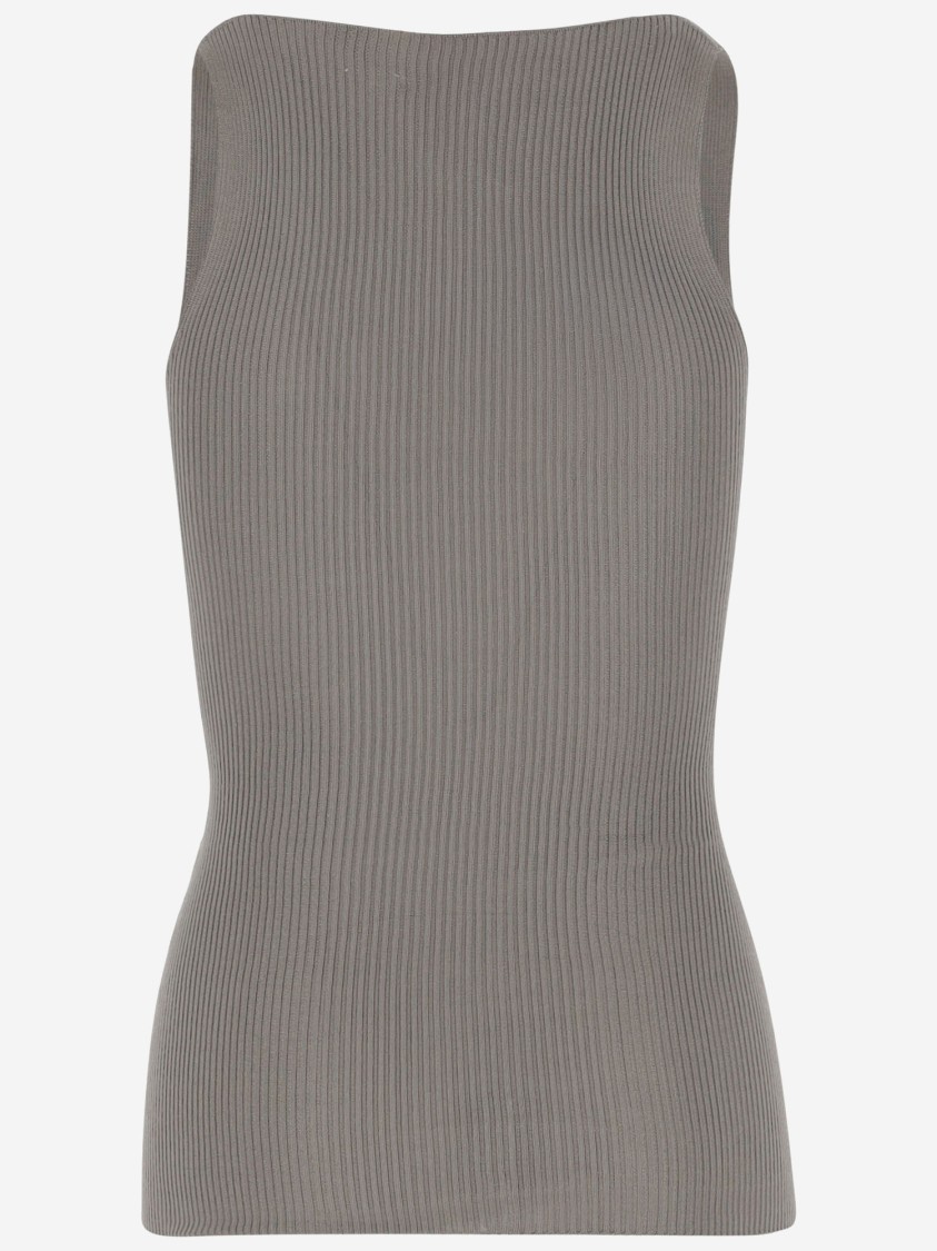 Sa Su Phi Silk Tank Top In Neutrals