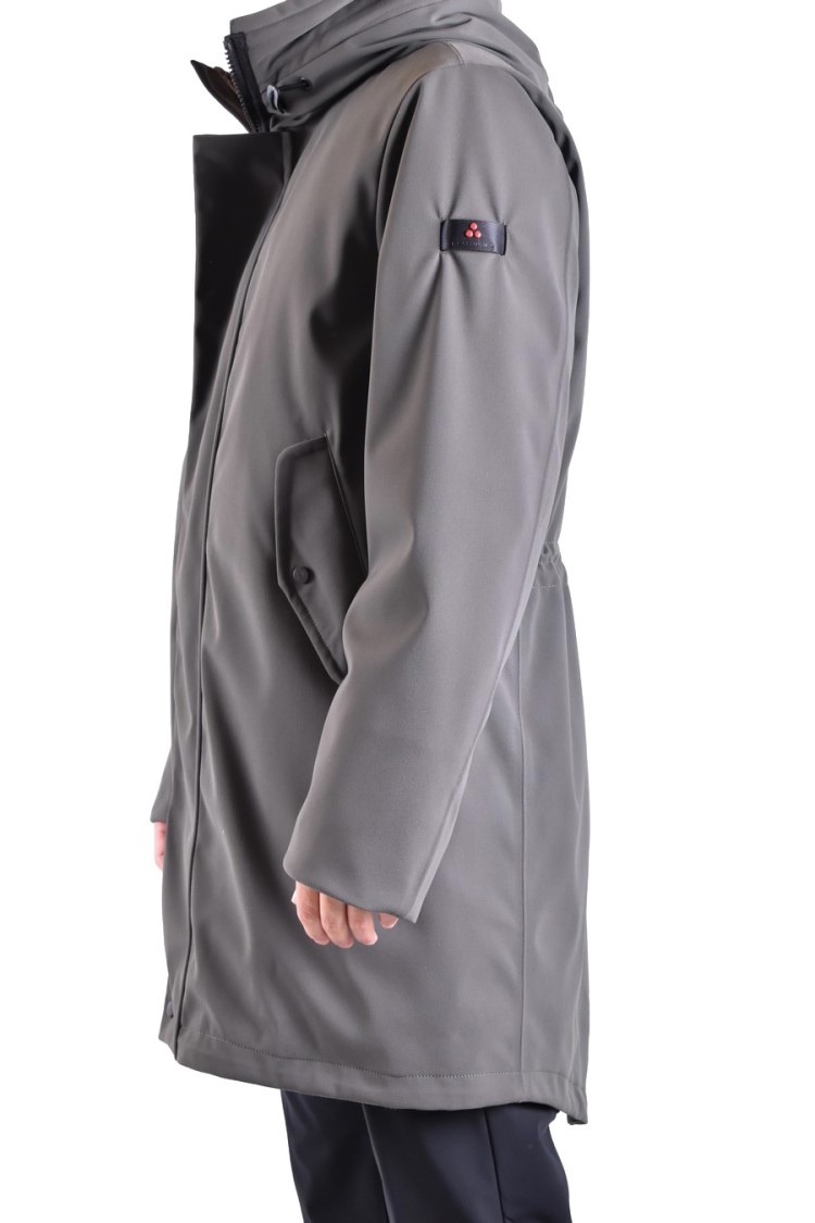 Peuterey Three-layer Sturdy Fabric Parka In Green