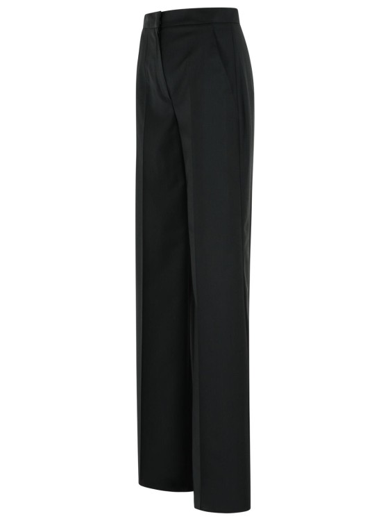 パンツ Max Mara Fernet' Straight Black Virgin Wool Pants Max Mara Virgin Wool Pants 'fernet' In Black | ModeSens