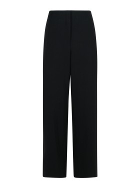 パンツ Sportmax 'Adelchi' Black Viscose Pants Sportmax 'Adelchi' Black Viscose Pants Wide | THE LIST