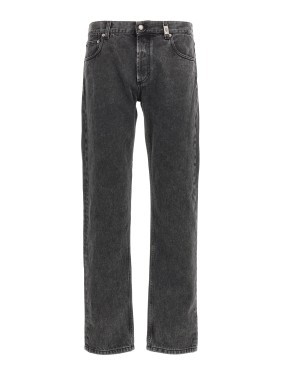 パンツ Mcqueen Tailored Black Cargo Pants With Functional Pockets Mcqueen Tailored Black Cargo Pants With Functional Pockets