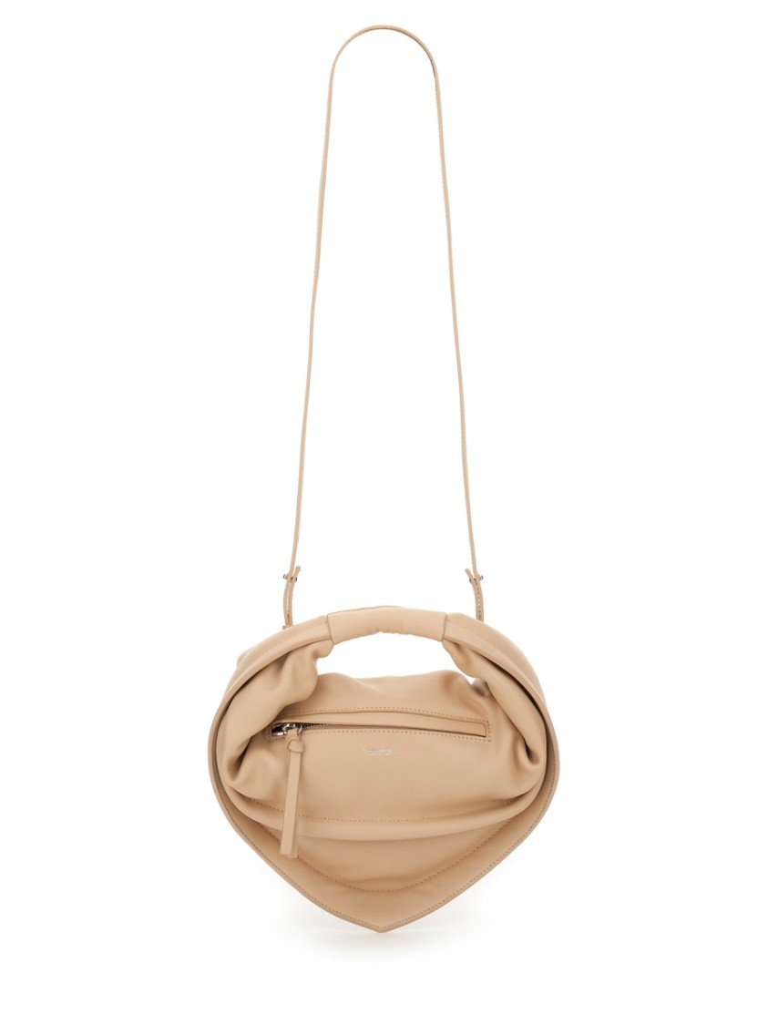 Federico Cina Midi "cupcake" Bag In Neutrals