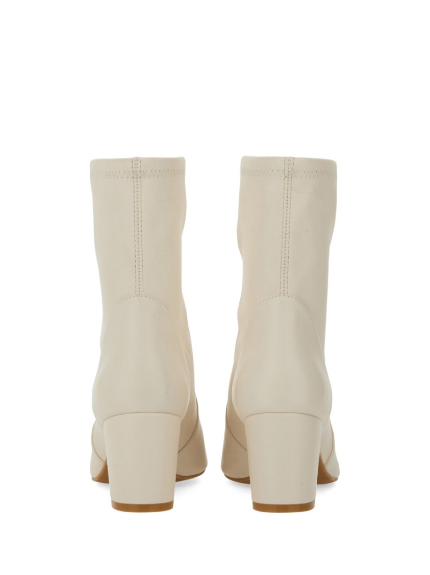 Stuart Weitzman Yuliana Ankle Bootie In White