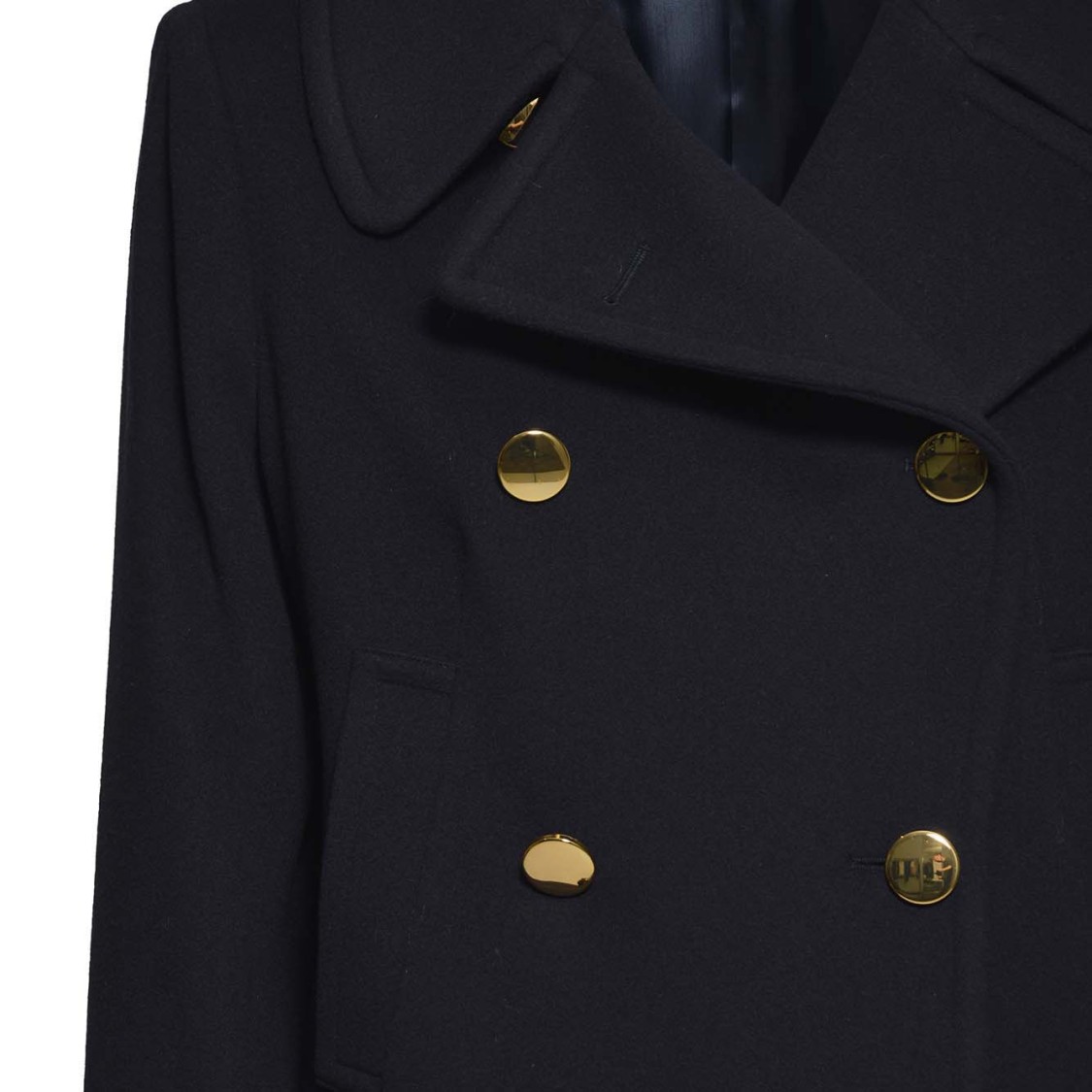 トレンチコート Tagliatore Blue Cashmere And Wool Blanche Coat Tagliatore Blue Cashmere And Wool Blanche Coat Trench Coat