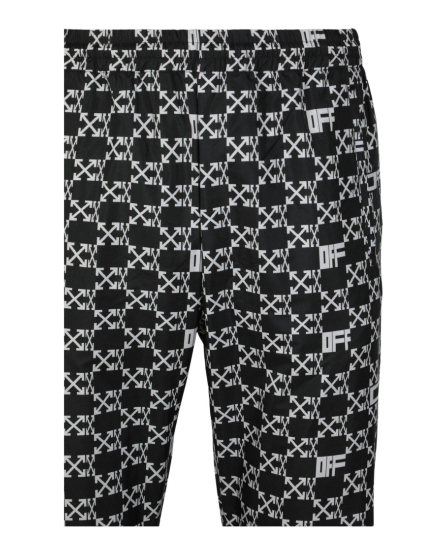 Off-white Monogram Allover Trackpants In Multi