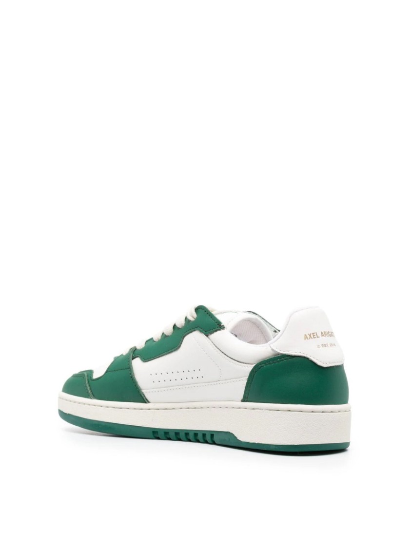 Axel Arigato Dice Lo Kale Green Sneakers In White