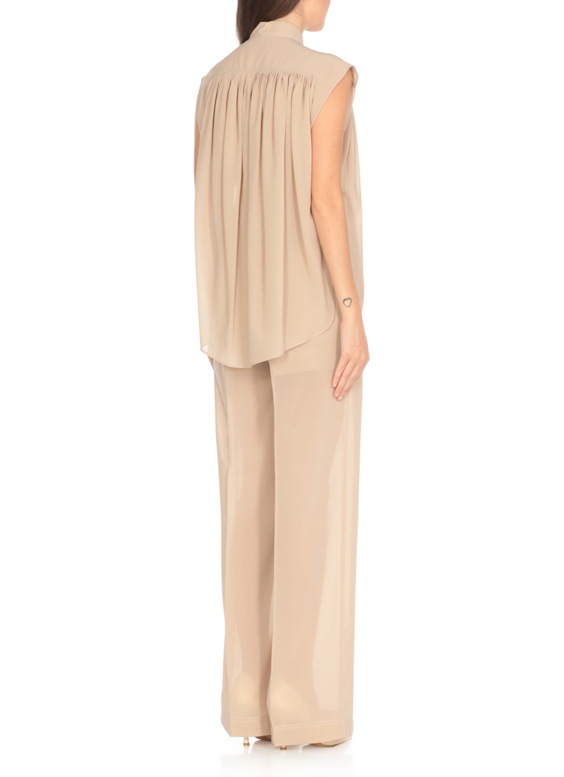 Philosophy Di Lorenzo Serafini Cappuccino Polyester Blend Shirt In Neutral