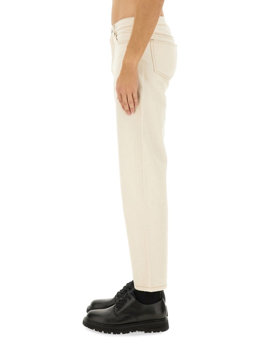 Apc A.p.c. "martin" Jeans In Neutrals