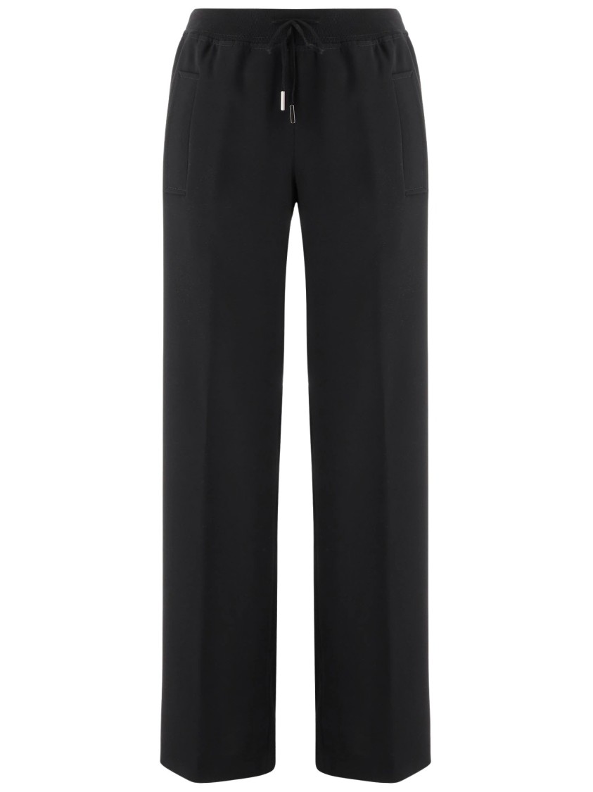Shop Ql2 Relaxed Fit Nylon Joggers In Black