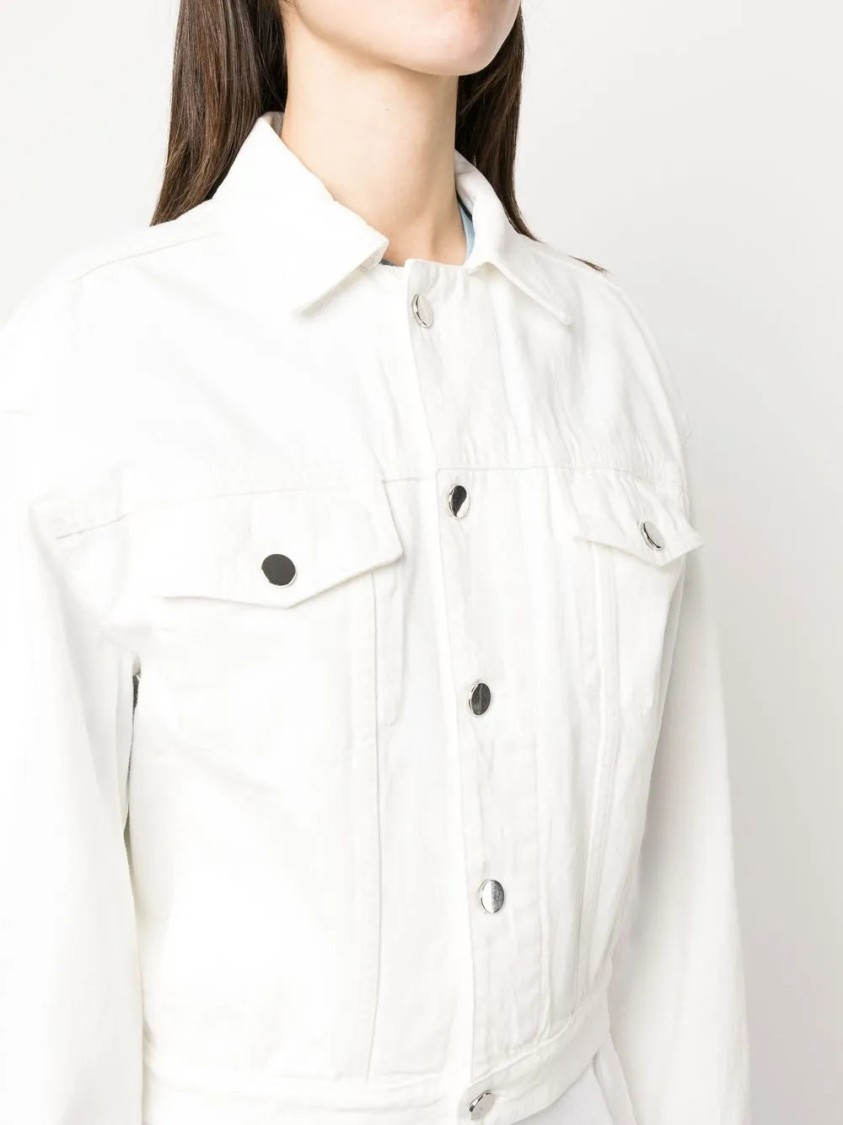 LOULOU STUDIO LOULOU STUDIO LONG-SLEEVED DENIM JACKET
