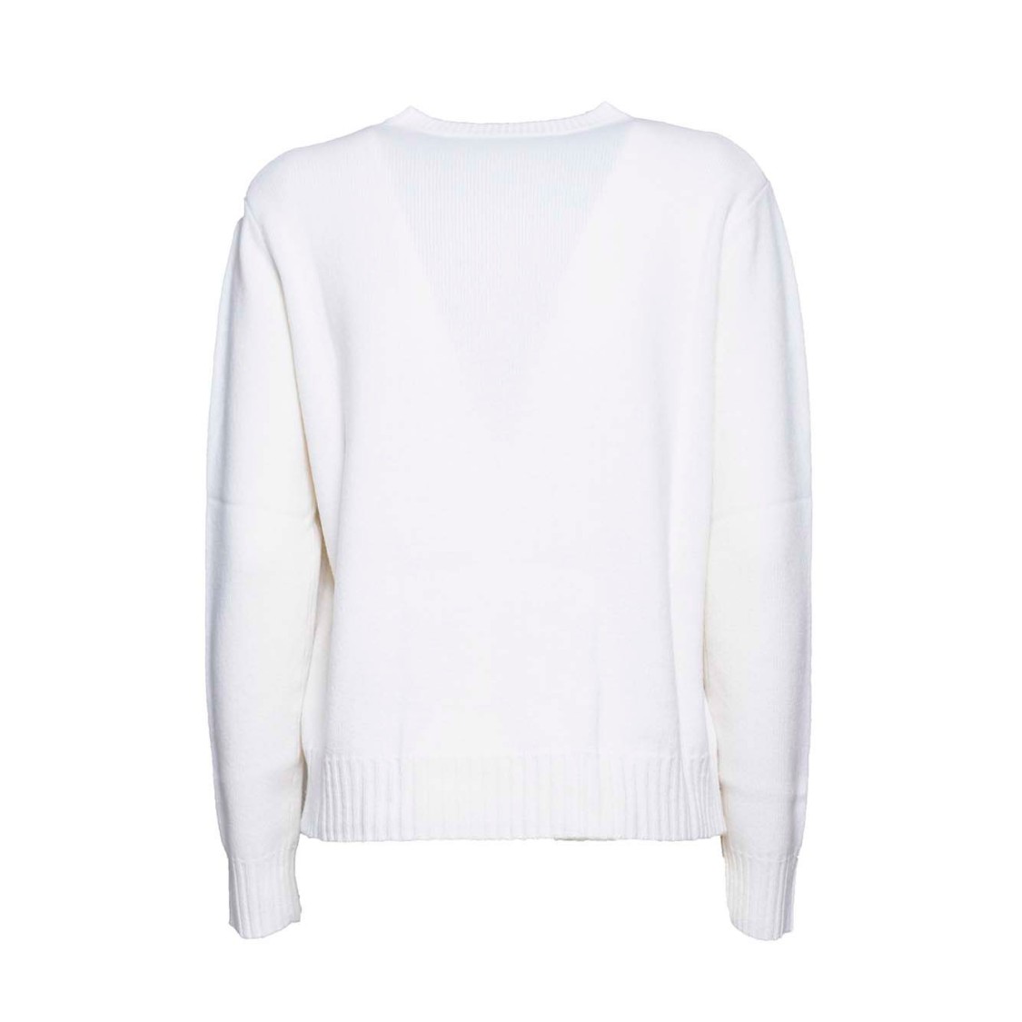 Max Mara Viglio Cashmere Sweater In Cream In White