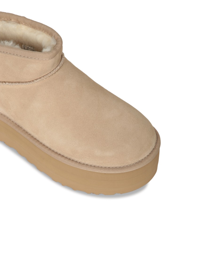 Shop Ugg Sand Beige Soft Suede Ankle Boots In Neutrals