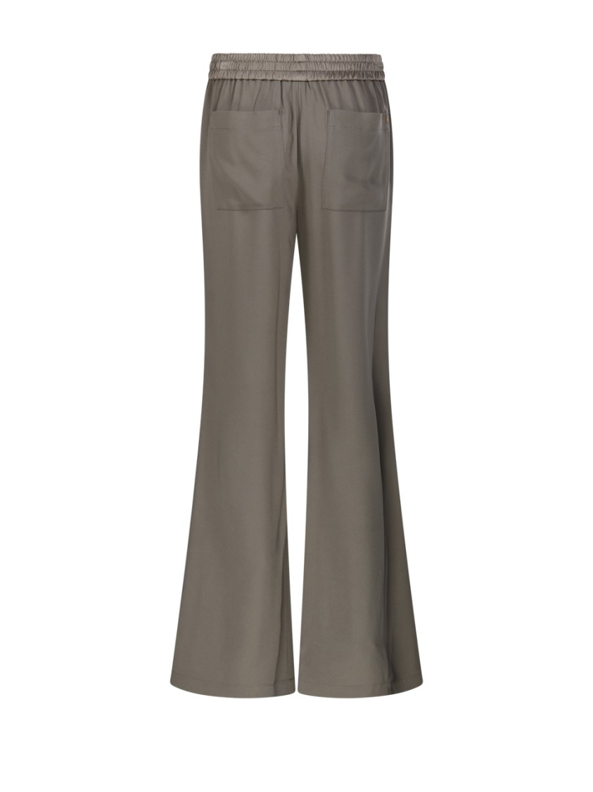 Ami Alexandre Mattiussi Ami Flared Leg Trousers