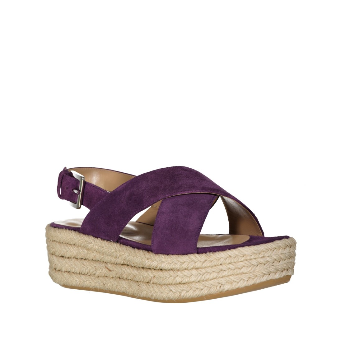 Sergio Rossi Leather Espadrilles In Neutrals