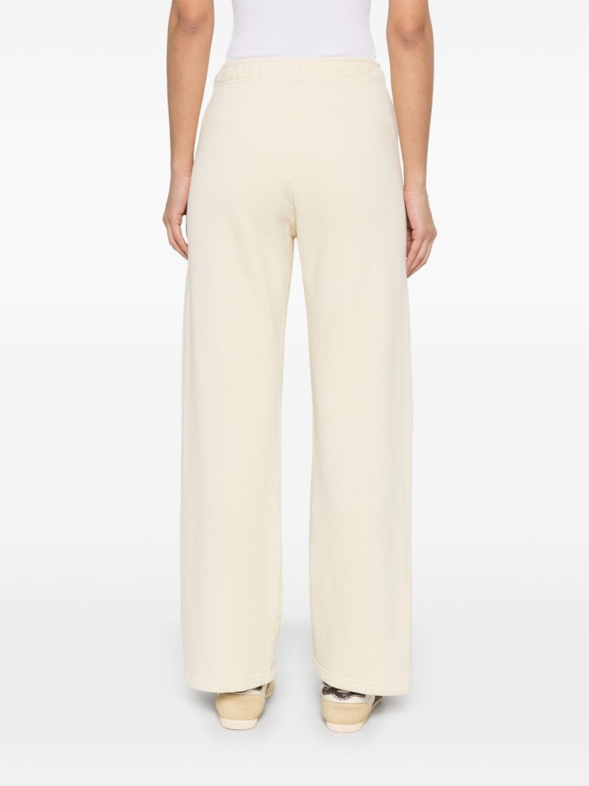 Shop Autry Relaxed-fit Beige Pants In White