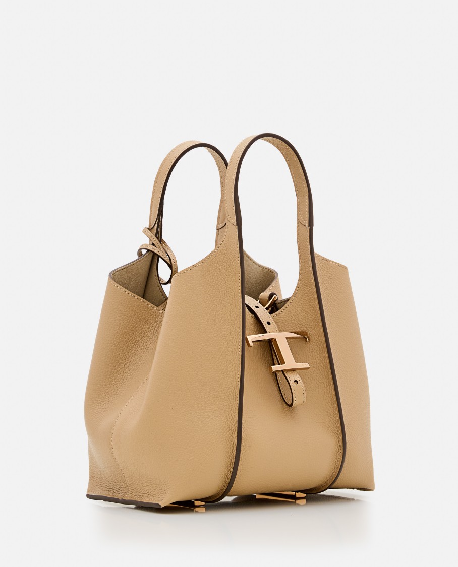 Tod's Tsb Small Shopping Bag In Brown