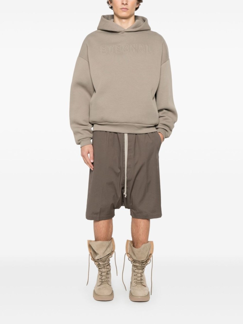 Fear Of God Beige Cotton Eternal Sweatshirt With Embossed