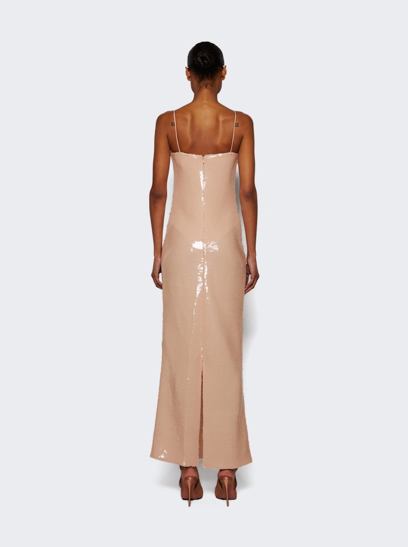 The New Arrivals By Ilkyaz Ozel Isis Gown Nue Au Lune In Pink