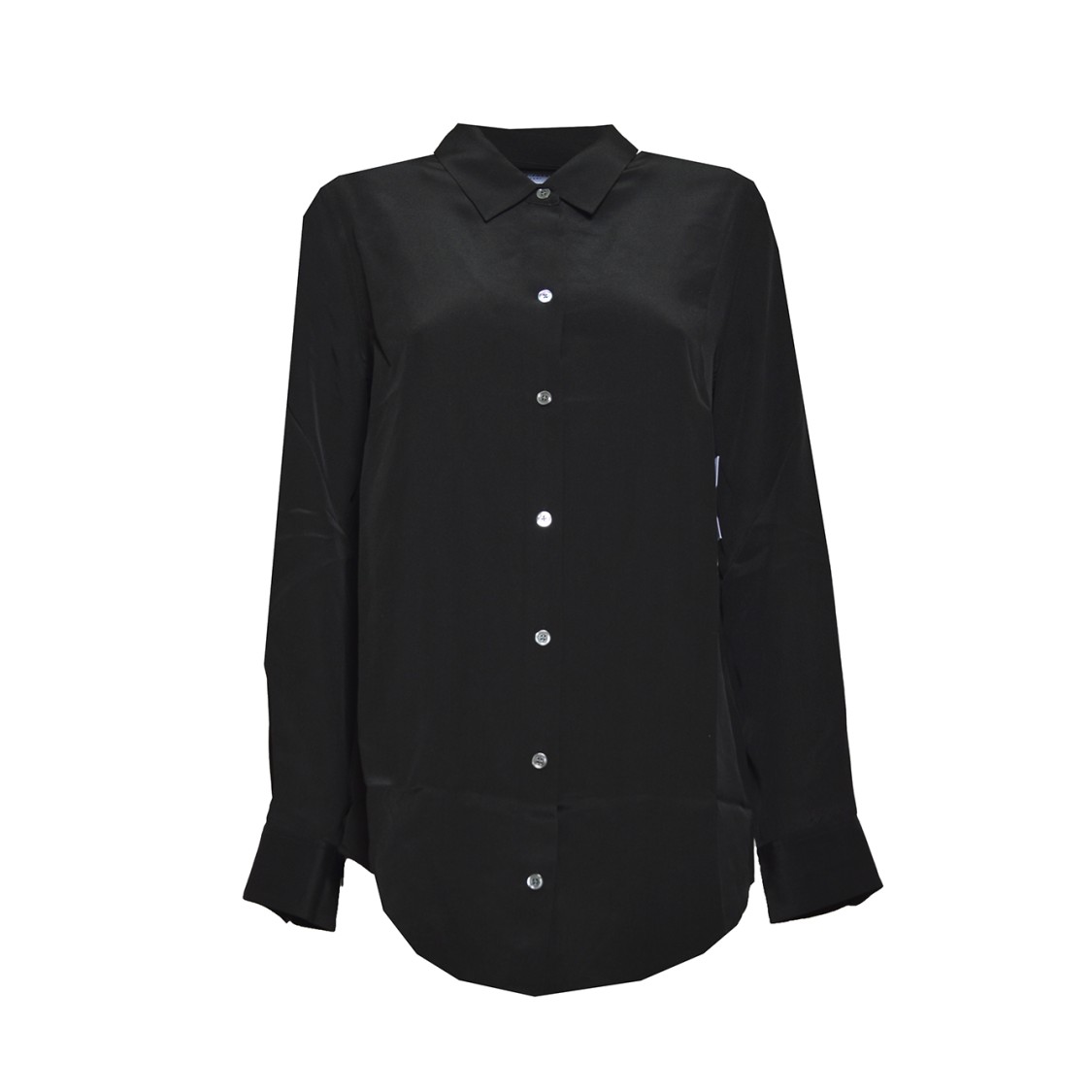 Equipment Essential Silk Shirt - Black