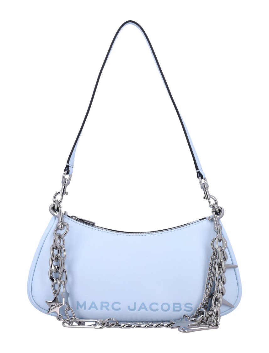 Marc Jacobs The Star Charm Shoulder Bag In Blue
