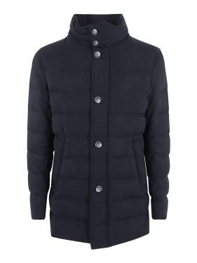 Herno Quilted Down Jacket With Double Zipper | THE LIST