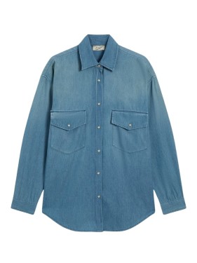 Pence 5 Pockets Carrot Fit Jeans in Blue | THE LIST