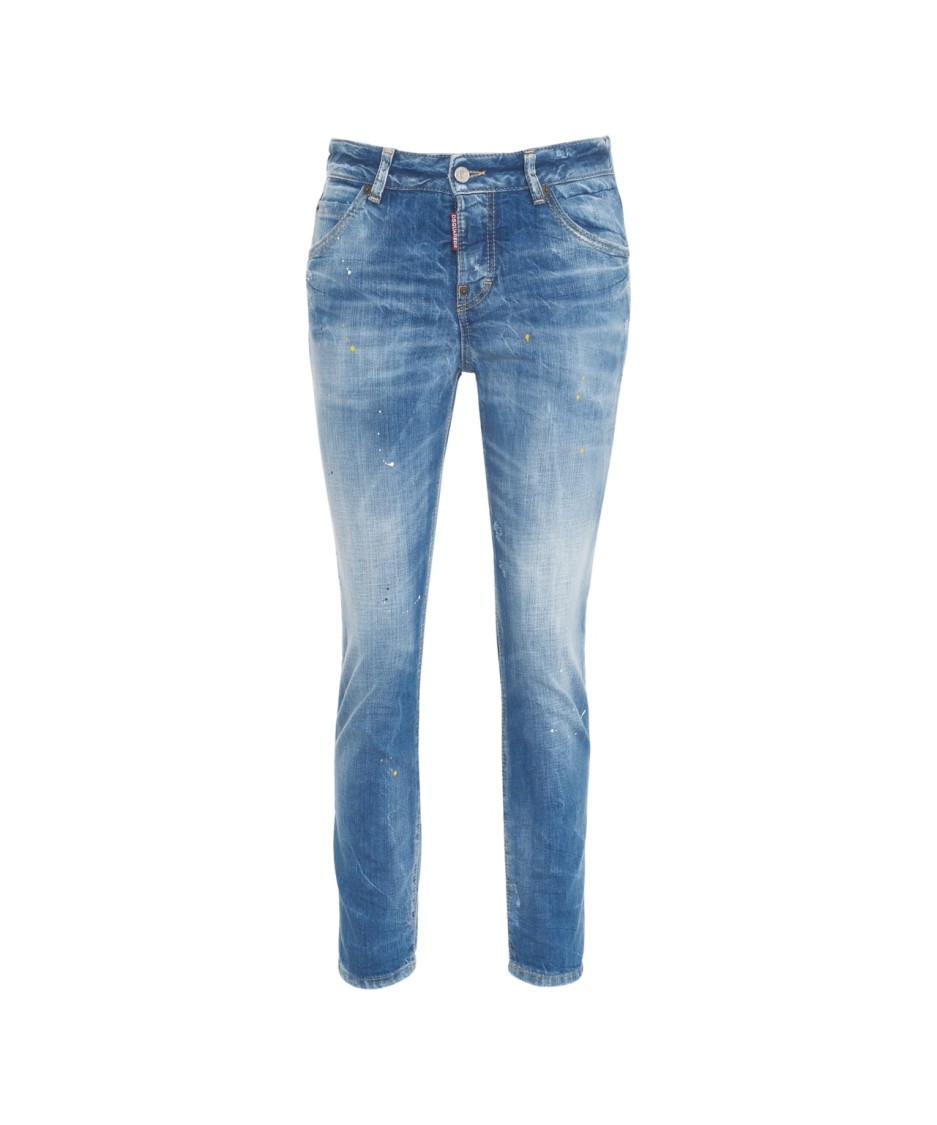 Dsquared2 Blue Denim Cool Girl Jeans In Blue