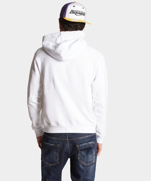 パーカー・フーディ Dsquared2 Multicolour Graphic-Print Cotton Hoodie Dsquared2 Multicolour Graphic-Print Cotton Hoodie | THE LIST