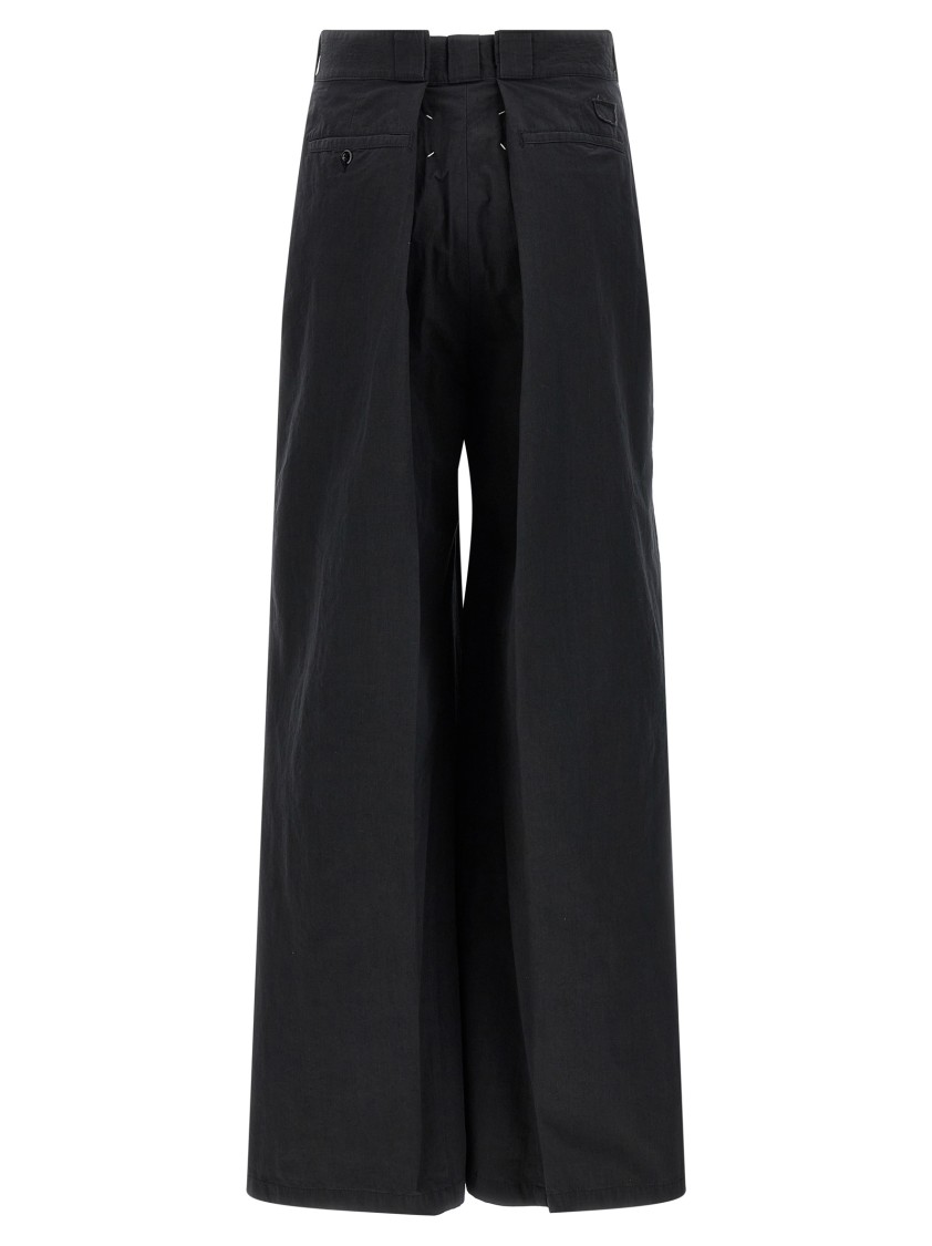 Maison Margiela Four Stitches Pants In Black