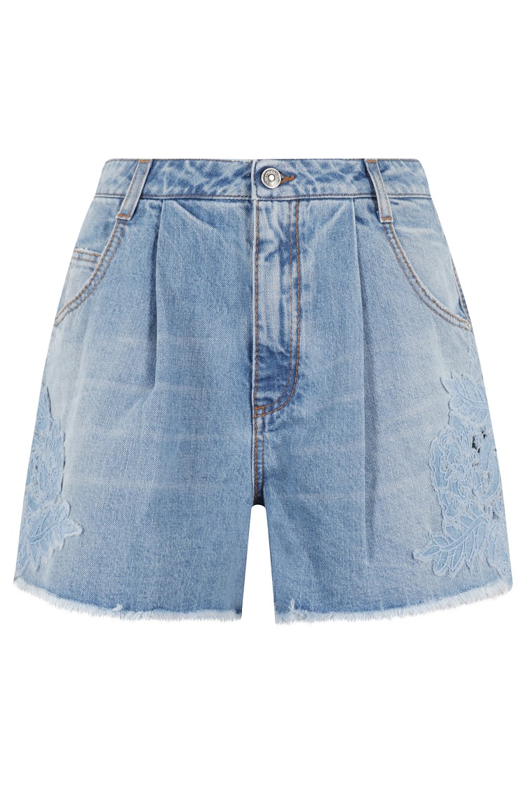 Ermanno Scervino Shorts In Blue