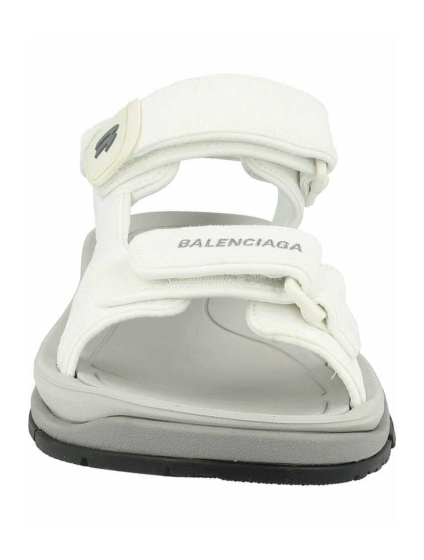 Balenciaga Tourist Sandal In White
