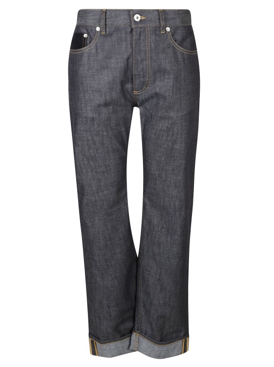 Bottega Veneta -Leg Denim Trousers With Rolled Cuffs | THE LIST
