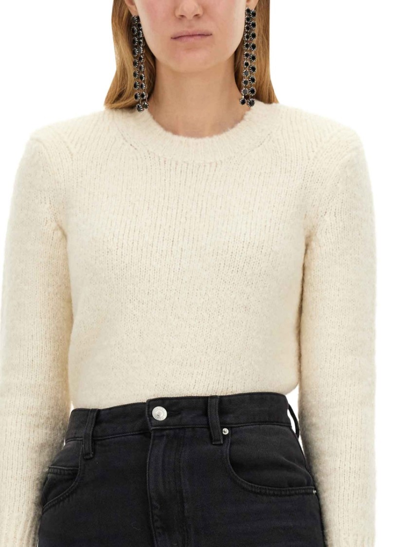 Isabel Marant Kalo Sweater In Neutral