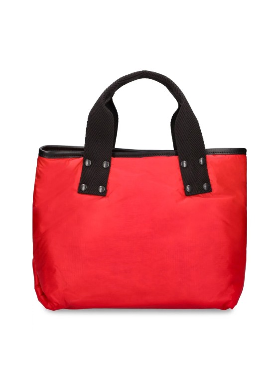 Sacai Skytex Logo Shopping Bag Tote Bag in Red | THE LIST