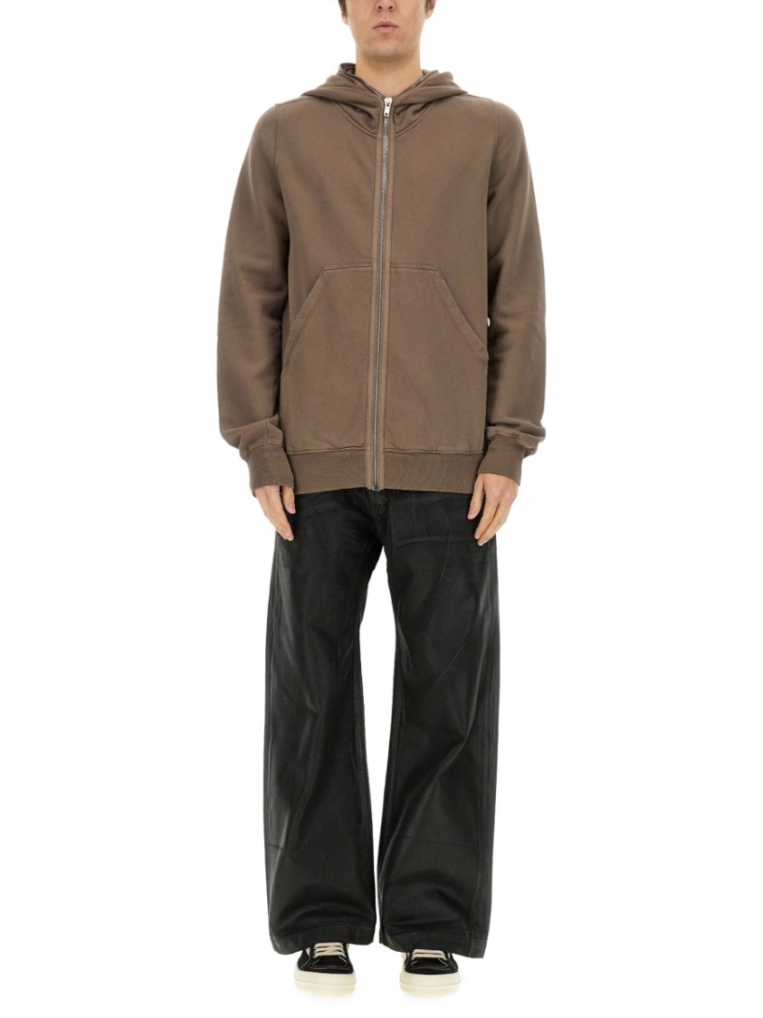 Rick Owens Drkshdw Drkshdw By Rick Owens Gimp Sweatshirt In Brown