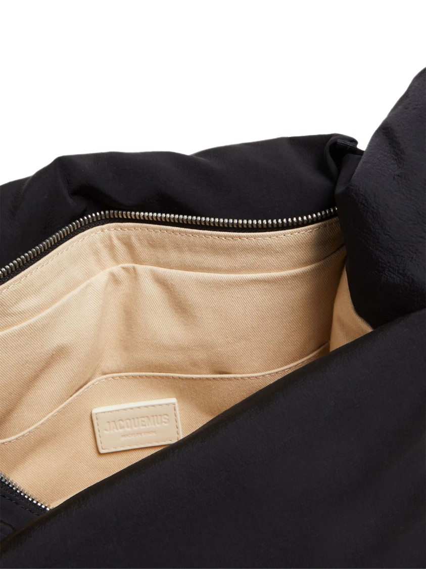 Jacquemus Le Cuscinu Messenger Shoulder Bag In Black