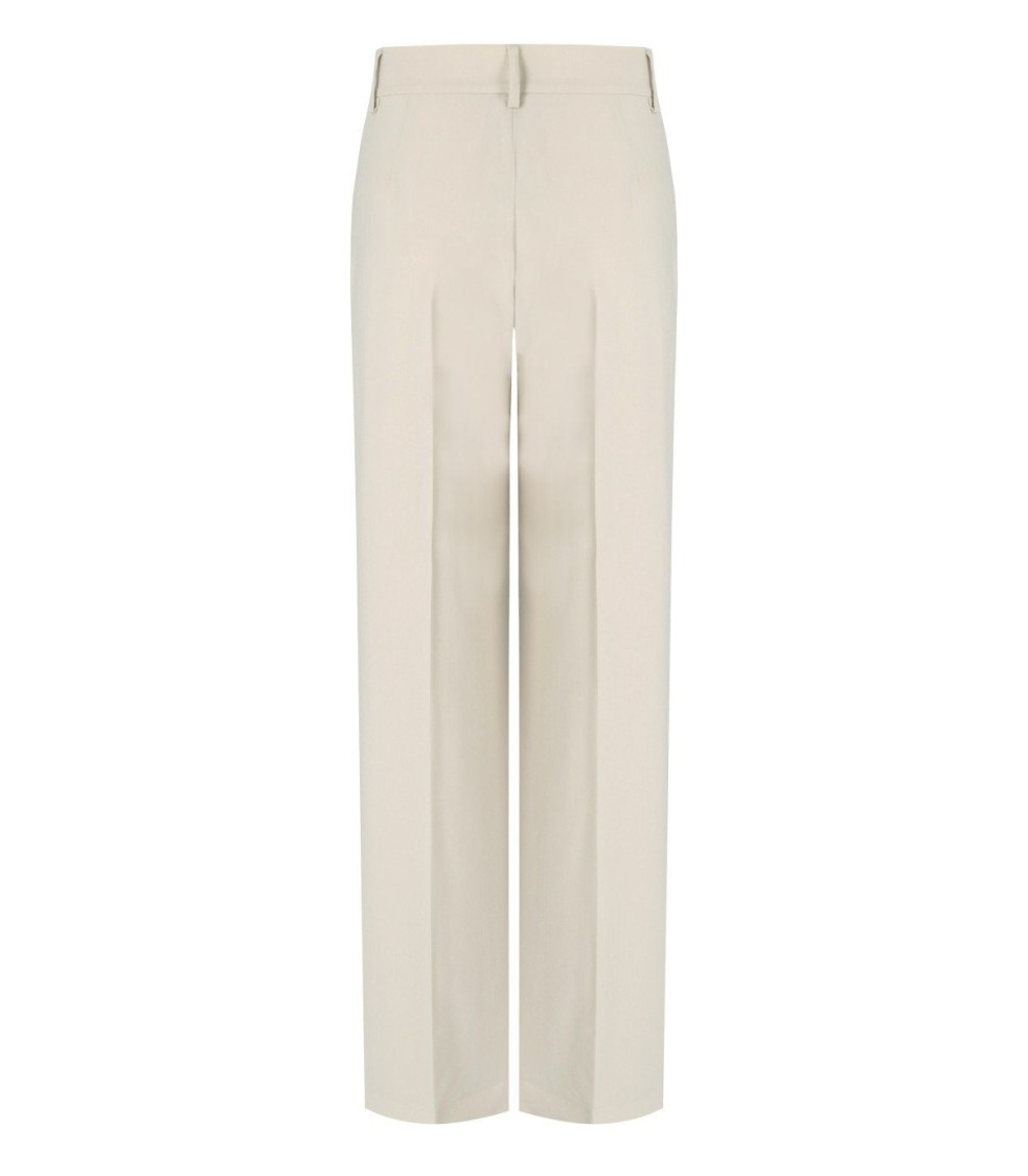 Max Mara Angola Sabbia Wide Leg Pants In Neutral