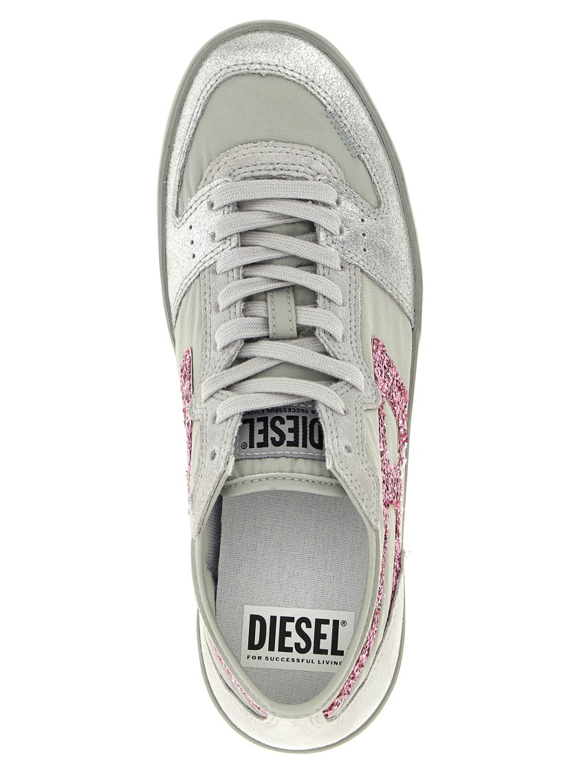 Diesel S-leroji D-1 Low Sneakers Multicolor In Gray