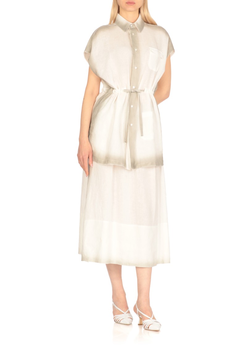 Fabiana Filippi Drawstring Waist Blouse