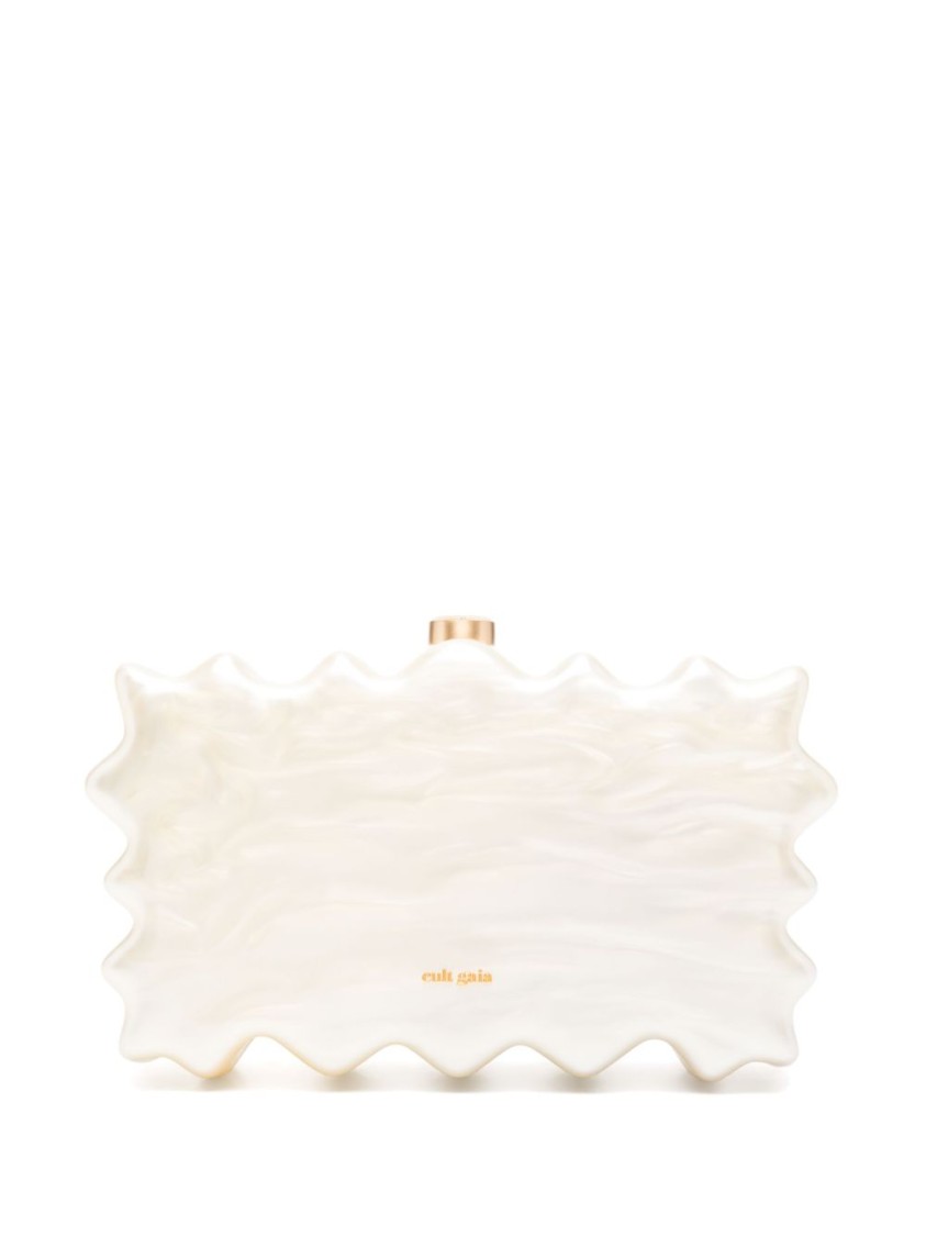 Shop Cult Gaia Wavy Design Top Clasp Paloma Clutch