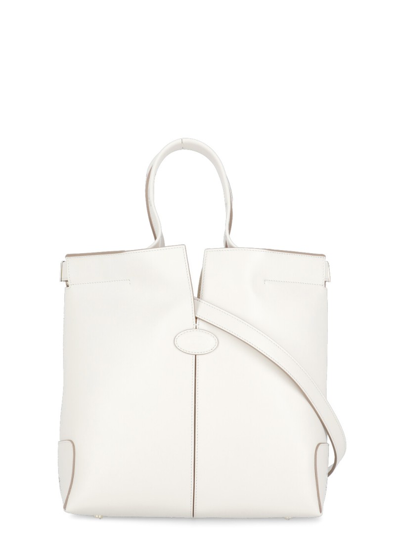 TOD'S TOD'S IVORY LEATHER BAG