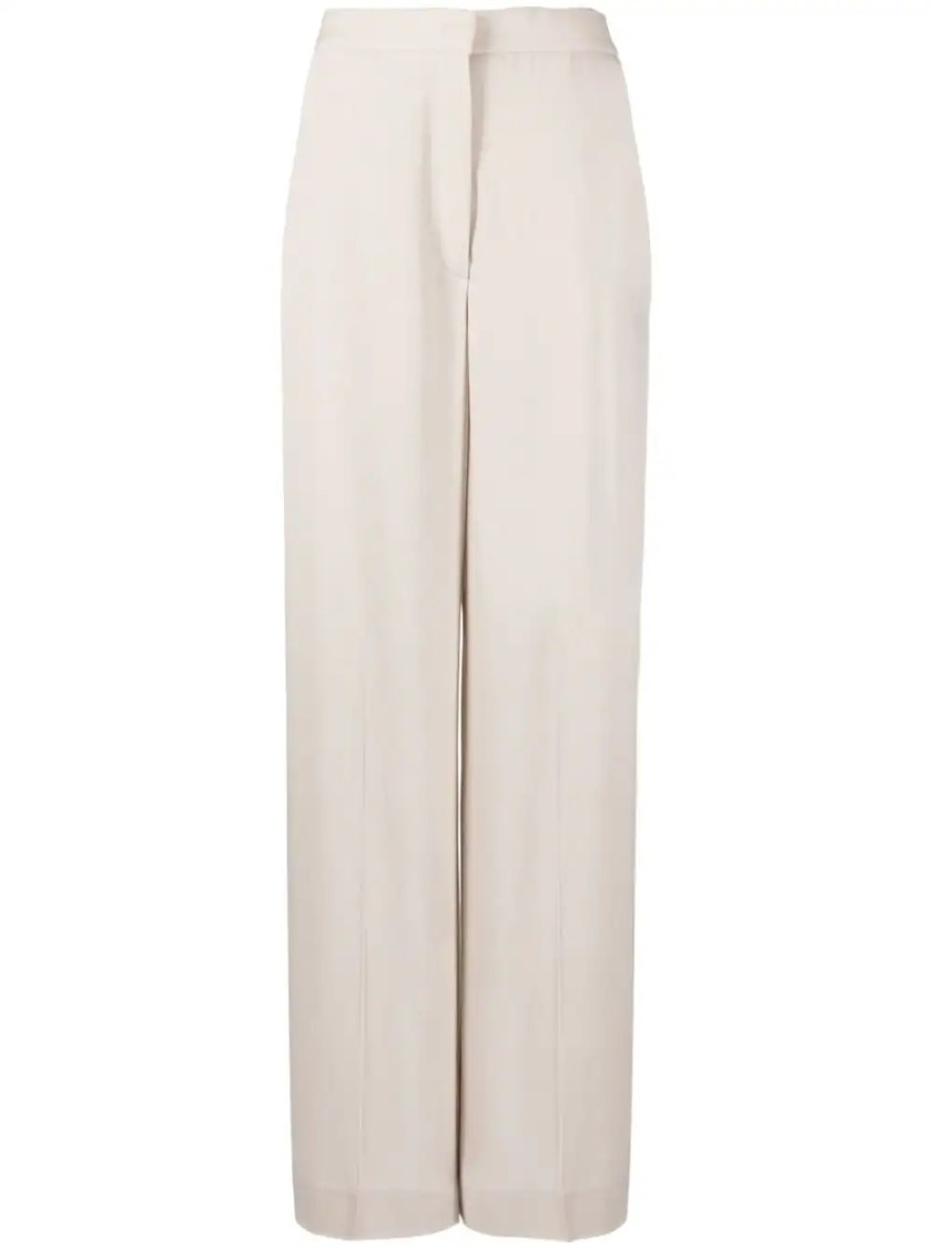Fabiana Filippi Wide-leg Trousers With Tailored Fit In Multi