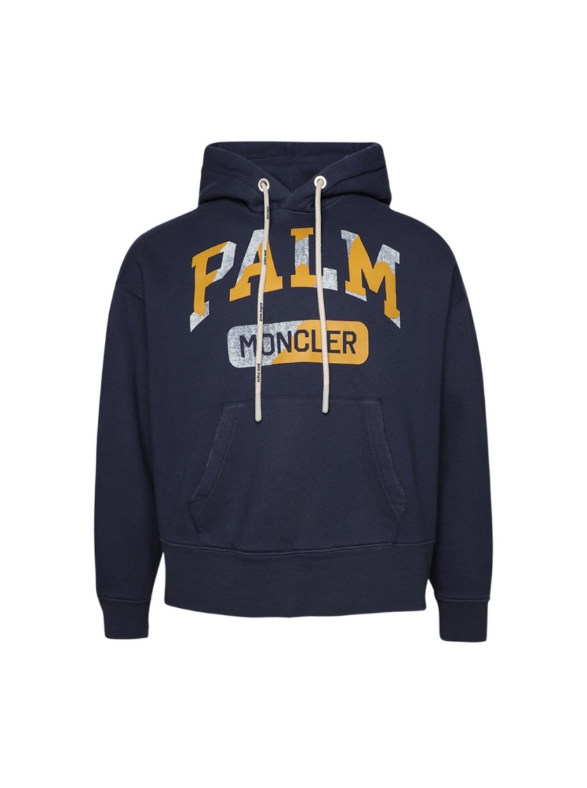 Moncler Soft-hand Hooded Sweatshirt With Kangaroo Pocket