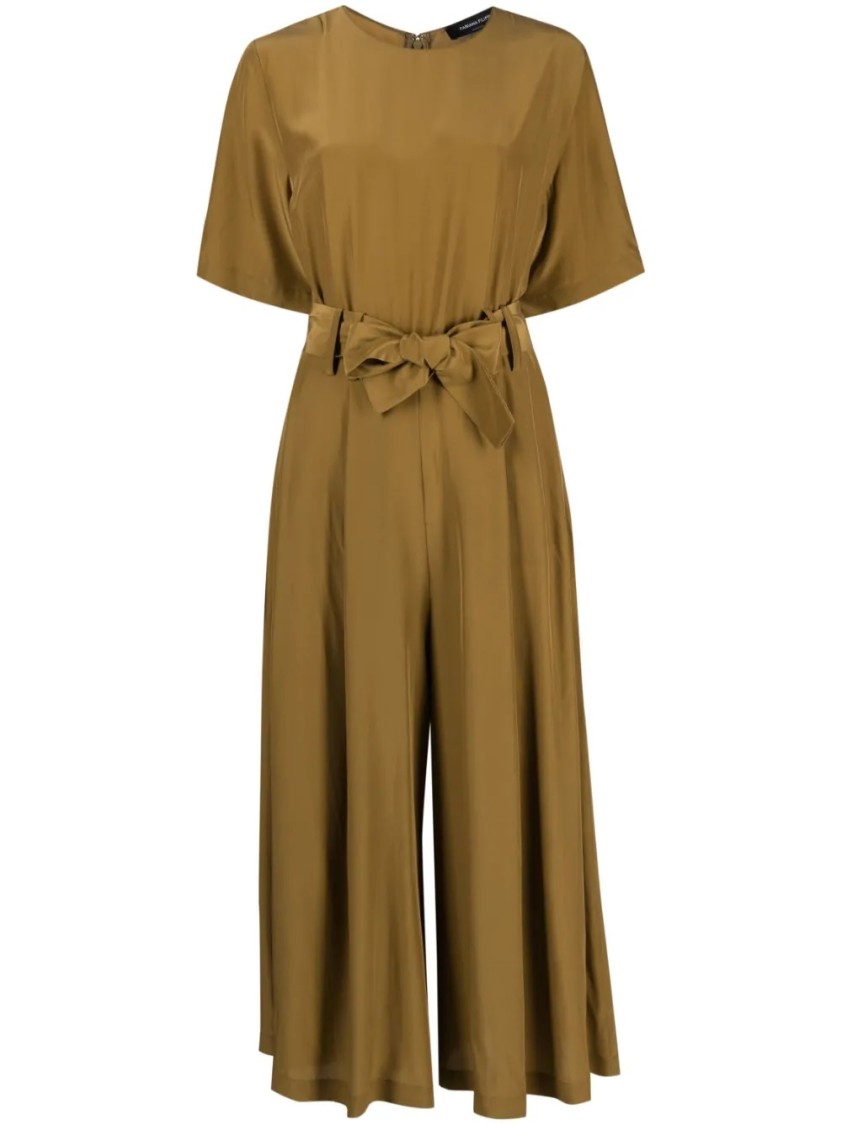 オールインワン・サロペット Fabiana Filippi Wide-Leg Dress With Round Neckline Fabiana Filippi Wide-Leg Dress With Round Neckline | THE LIST
