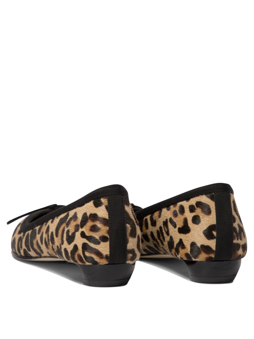 Alexander Mcqueen "armadillo" Ballet Flats In Black